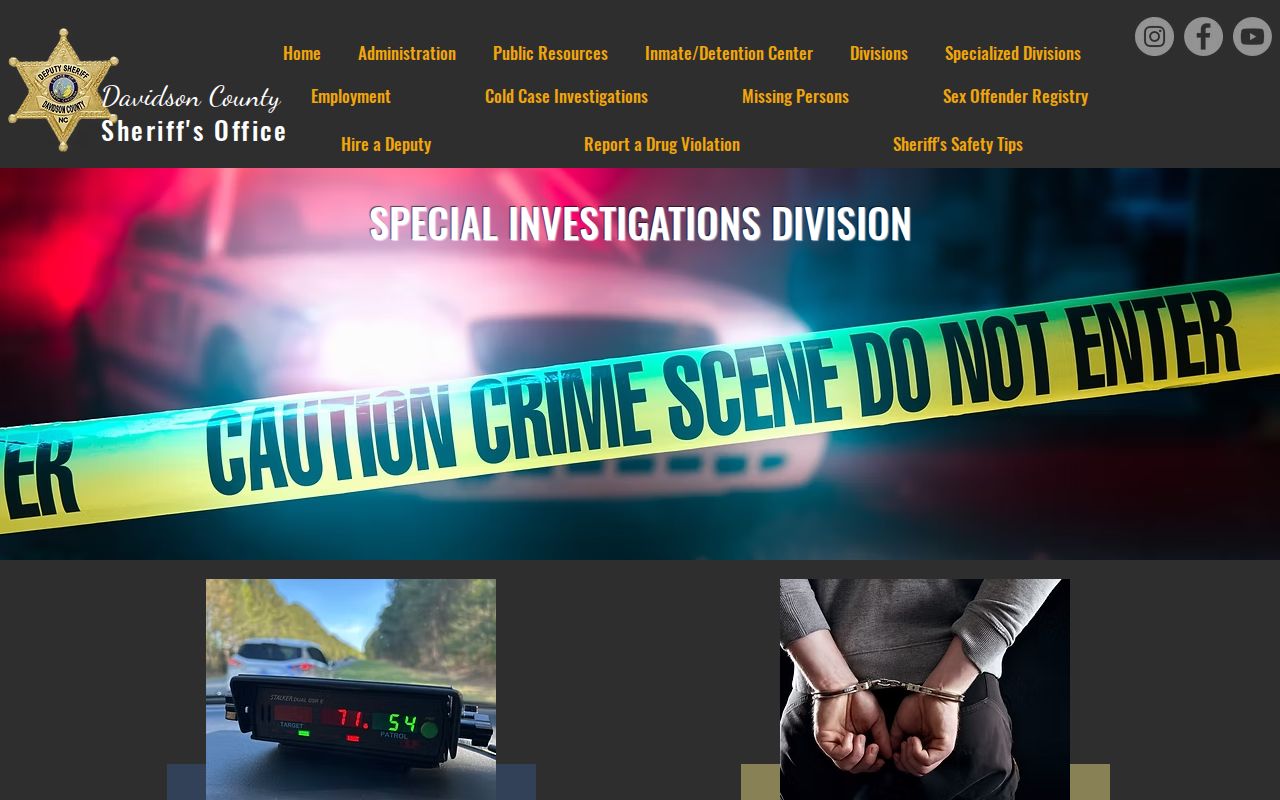Davidson County arrest warrant squad official source